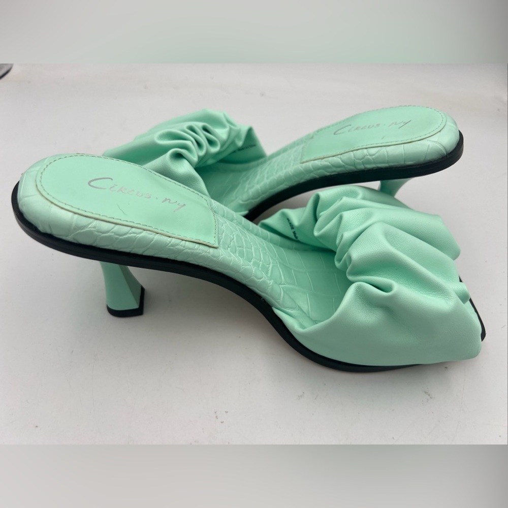 Circus by Sam Edelman women’s Size 8.5 Mint Green Crush Slade Sandal Heel NEW - Picture 7 of 11